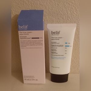 NIB Belief True Cream Aqua Bomb Moisturizer Jumbo Size